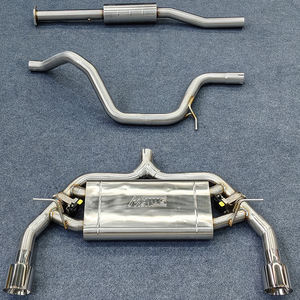 OBM Vente chaude Tuyaux d'échappement Catback de haute qualité en acier inoxydable 304 ou en titane pour <span class=keywords><strong>Ford</strong></span> <span class=keywords><strong>Focus</strong></span> Rs ST Silencieux Valvetronic - Product Image 6