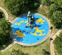 Professionelles PP-Sicherheitsbodensystem für Kindergarten-Spielplatzbau und Renovierungsprojekte