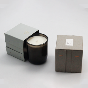 Chi phí hiệu quả tùy chỉnh kích thước dập rắn các tông màu xám Hội Đồng Quản trị dây khâu hộp nắp và cơ sở nến nước hoa hộp - Product Image 3