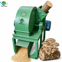 Máquina para Producción de Sustrato de Aserrín para Cultivo de Hongos Shiitake y Ostra, Salida de 3-30 mm, Modelos Disponibles de 0.8-20 T/H