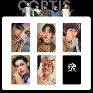 JUHOON KEONHO MARTIN Fans Collection Brillant Photocard Fans Cadeau Kpop CORTIS 5 Pcs/set HMV WVS Stage Card Impression HD - Product Image 6