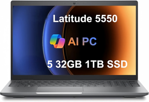 โน้ตบุ๊กเกมมิ่งพกพาทรงพลัง Latitude 5550 พร้อมโปรเซสเซอร์ 12 คอร์ การ์ดจอแยกคู่ และคีย์บอร์ดเรืองแสง RGB - Product Image 5