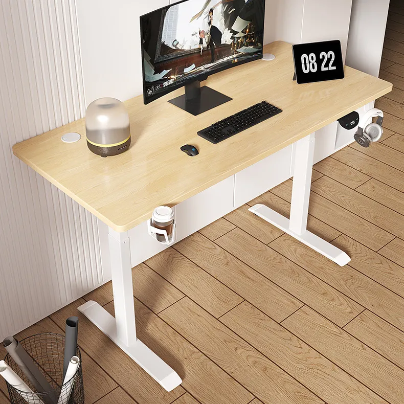 책상 리프팅 텔레스코픽 전기 높이 조정 가능한 스탠딩 스마트 테이블 노트북 게임 홈 작업 사무실 컴퓨터 책상