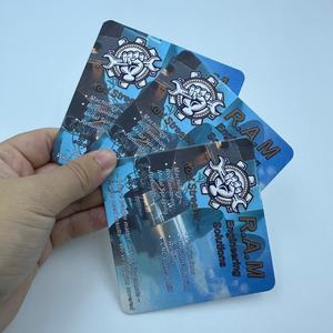 Tarjeta de Regalo de Papel Especial Azul de 90x90 mm y 400 g/m², Excelente <span class=keywords><strong>para</strong></span> Supermercados, Tiendas de Ropa, Pequeñas Empresas, Personalizable - Product Image 1