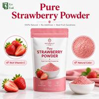 De fabrikant verkoopt hoogwaardig natuurlijk aardbeipoeder, aardbeienextract en aardbeienjuicepoeder.