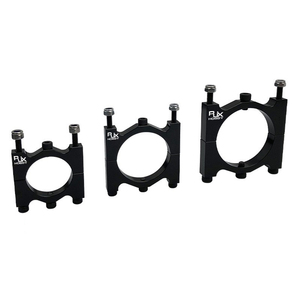 RJXHOBBY RJX 25~50mm Thickened Carbon Tube <b>Clamp</b> Drone Arm Connector Carbon Fiber Tube Hoop Fixing Base for Drone <b>Frame</b> - Product Image 1