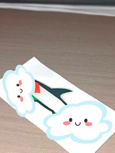 Pegatina de Tiburón Impermeable de Dibujos Animados 2026 para Decoración, Etiqueta al por Mayor CP Gertrude - Product Image 5