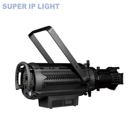 Projecteur LED linéaire à profil pour studio, théâtre et spectacle, 400W (350W COB), silencieux, sans ventilateur, IP20, CRI95, avec boîtier en aluminium et variateur linéaire