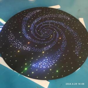 Pannello a Fibra Ottica per Soffitto Effetto <span class=keywords><strong>Cielo</strong></span> Stellato Dia 1,8m Modello Vortice e Meteora Cadente - Product Image 2