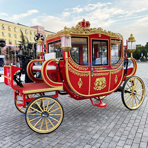 Chariot électrique royal pour mariages et visites touristiques, modèle best-seller, fabriqué par le fabricant, à vendre - Product Image 6