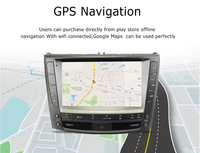 Radio con Pantalla Android para Lexus IS IS300 IS200 IS250 IS350 2005-2013, Reproductor Multimedia Central para Auto, GPS, Autoestéreo