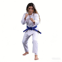Set Lengkap GI BJJ Premium Wanita dengan Sabuk Gratis: Kimono Bjj yang Disetujui IBJJF untuk Kompetisi & Latihan (Pesanan Grosir)
