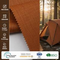 Tissu Oxford imperméable personnalisé OEM ODM, laminé PU TPU, textile de tente, matériau de bagagerie haute qualité et robuste, faible MOQ