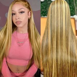 Perruques blondes sans colle en cheveux humains avec dentelle frontale pour femmes blanches, 4x4/13x4 Remy 4C Baby Edges, perruque à cordon <span class=keywords><strong>de</strong></span> serrage, couleur sel et poivre, petit bonnet - Product Image 3