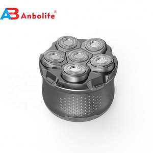 ANBOLIFE 2025 Nueva cortadora de pelo eléctrica con cabeza desmontable impermeable para hombres calvos con pantalla LED seca y húmeda para hombres - Product Image 1