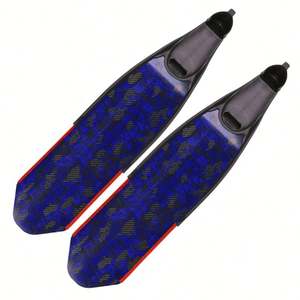 Carbon Fiber Professional Adult Use <b>Swim</b> Equipment Free Diving Long Blade Flipper Full Foot Pocket Swimming <b>FIN</b> Diving <b>Fins</b> - Product Image 3