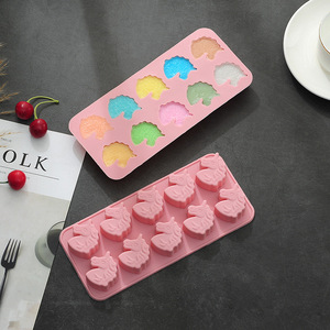 Moules à cake pops en silicone <span class=keywords><strong>licorne</strong></span> mignons à 10 cavités, sans BPA, résistants à la chaleur, réutilisables, antiadhésifs, écologiques, pour glaçons et chocolat - Product Image 3