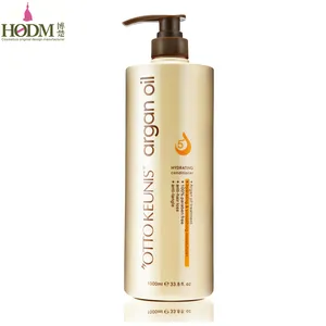 Private Label Sulfate Free Organic Moroccan Argan Oil Nourishing Hair Shampoo And Conditioner Set