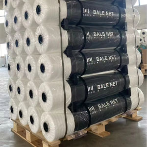 Envoltura de red de ensilaje de heno 64 "100% Nuevo HDPE Red de pacas de alta calidad para balas redondas Redes de plástico al por mayor - Product Image 1