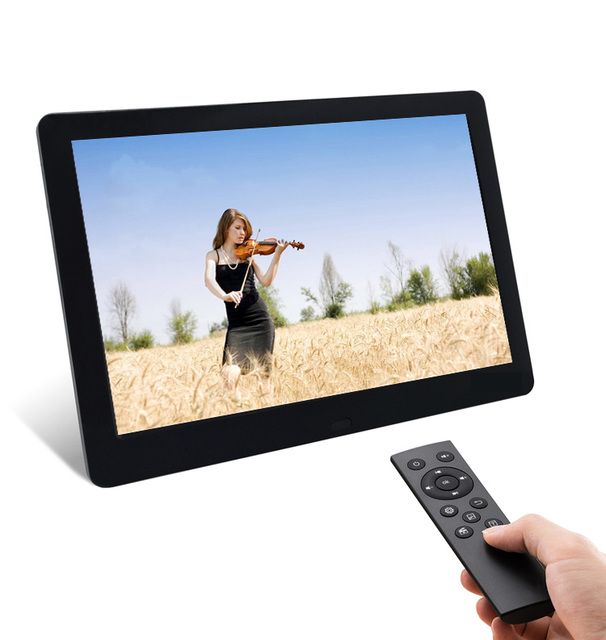 Factory Price Big Digital Photo Frames Lcd Screen Wall Mount Free MP4 10 10.1 Inch Digital Photo Frame