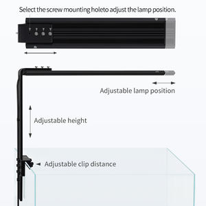 WEEKAQUA M série V support de lumière d'<span class=keywords><strong>aquarium</strong></span> accessoires d'<span class=keywords><strong>aquarium</strong></span> en alliage d'<span class=keywords><strong>aluminium</strong></span> renforcer le support de lampe de Style amphibie - Product Image 5