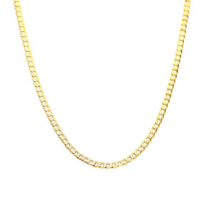 ファッションヒップホップ 4mm幅 リンクチェーン レディース＆メンズ ジュエリー 925スターリングシルバー キューバネックレス - Product Image 6