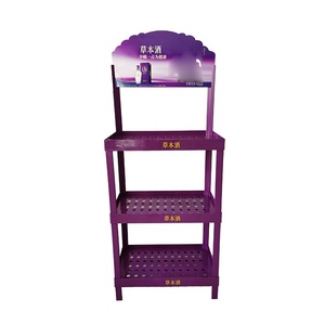 Prodotto personalizzato supermercato cantina cremagliera bevande bottiglia d'acqua mensola espositore <span class=keywords><strong>in</strong></span> <span class=keywords><strong>plastica</strong></span> - Product Image 1