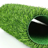 Tapis en gazon synthétique vert en plastique - 30 mm, gazon artificiel pour terrain de sport, jardin d'enfants et revêtement de sol extérieur