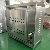 Machine à poulet CHUANGYU, gril commercial en acier inoxydable, 3/5/7 grilles, gril électrique, gril à gaz, machine à rôtir le poulet, machine à rôtir au four