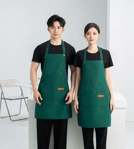 ผ้ากันเปื้อนลายกราฟิกสำหรับบาร์ร้านอาหารผ้ากันเปื้อนทำบาร์บีคิวกันน้ำพิมพ์โลโก้ได้ตามต้องการ - Product Image 4