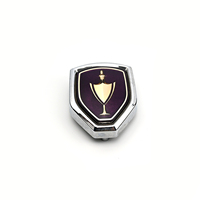 Großhandel Kundenspezifisches Auto-Logo Silbernes Plastik-ABS-Etikett Auto-Emblem Selbstklebend Langlebiges Auto-Logo-Emblem für Fahrzeug-LKW-Dekoration