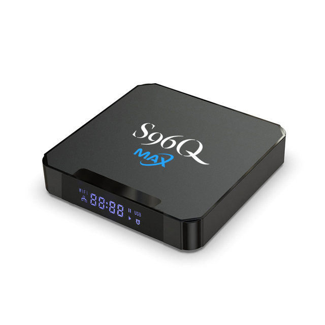 Android 12.0 TV BOX S96Q Max Allwinner H618 4GB/32GB Media Player 2.4G&5G Dual Wifi & BT 5.0 WIFI6 Smart Set-top Box