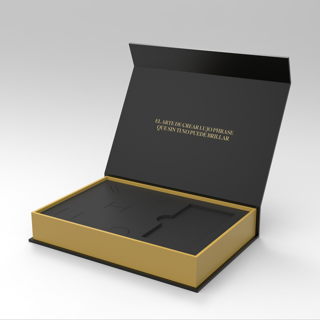Manufacturer Factory Low MOQ Black Magnetic Lid Gift Boxes Magnet Closure Gold Color Box Custom Logo Matte Luxury Jewelry Pack