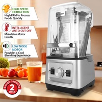 Duitse Technologie Motor Commerciële Voedselblender Zware 2500W Buchymix Tafel Blender Grinder Met Geluidshoes Behuizing