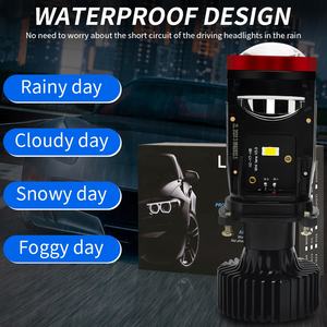 Foco Faro Delantero Mini <span class=keywords><strong>Bi</strong></span> LED Y7D H4 Sunshiny de Gran Venta Estilo Proyector Láser 12V H1 H7 H11 9005 HB3 HB4 6000K 10000LM 50000 Horas CE RoHS - Product Image 2