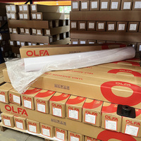 Fábrica de pegamento blanco autoadhesivo de vinilo solvente Eco solvente papel adhesivo de vinilo