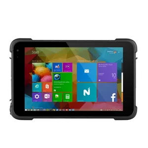 Nhà Máy Tùy Chỉnh 8 Inch Đầu Đọc Mã Vạch Palmtop Máy Tính Bảng Win 10 IP67 Không Thấm Nước Thiết Bị Đầu Cuối Mạng Toàn Cầu Rugged Máy Tính Bảng PC