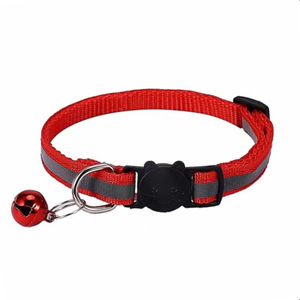 <span class=keywords><strong>Collar</strong></span> reflectante para perros y gatos con etiquetas de identificación de campana, para gatitos <span class=keywords><strong>Collar</strong></span>, hebilla de liberación rápida de seguridad con etiqueta de nombre - Product Image 2