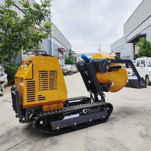 Máquina mezcladora de hormigón portátil con orugas de pista autoguiada Mini mezcladora de hormigón móvil de gasolina diésel pequeña - Product Image 6