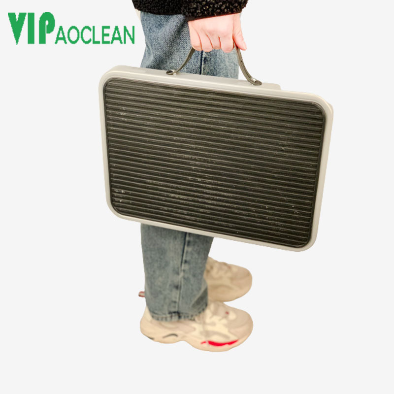 Складная лестница VIPaoclean с платформой, нескользящий коврик