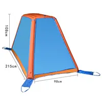 Royal Blue 2 persone tende da campeggio tenda da campeggio doppia gonfiabile impermeabile all'aperto