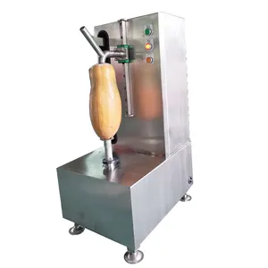Peeling de abacaxi de papaia, pequeno automático máquina elétrica para descascar