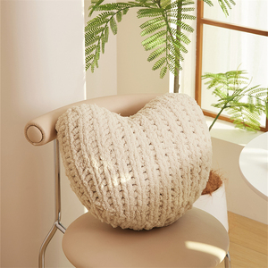 <span class=keywords><strong>Coussin</strong></span> en peluche <span class=keywords><strong>multicolore</strong></span> doux et mignon en forme de cœur pour la maison, le canapé, cadeau de Saint-Valentin, STN - Product Image 3