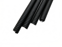 Tuyau ignifuge homologué V0 en acier galvanisé avec gaine en PVC pour bâtiment et automatisation, conduit métallique LSZH