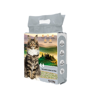 HSDF-02 Vente en gros à prix avantageux de litière pour chat en tofu, sable de tofu en vrac, fabricant de litière pour chat en tofu, sable de litière pour chat en tofu