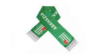 Nouveau produit écharpes caractéristiques d'Abkhazie pour les écharpes personnalisées de drapeau de club de fan et de suiveur