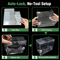 Boîte d'emballage en plastique PET transparente de haute qualité, écologique, personnalisée, pour jouets, vente en gros d'usine