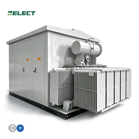 Poste de transformations préfabriqué compact de type européen 100 kVA 150 kVA 230 kVA 250 kVA 1750 kVA 22 kV pour énergie éolienne