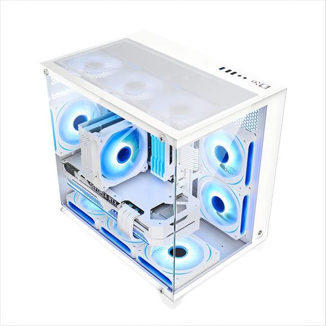 C704W Elite Gaming case M-ATX case Gamer USB3.0 PC Computer case