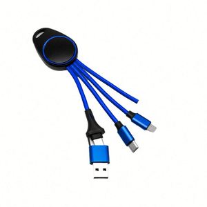 Custom Logo LED Data <b>Cable</b> - Lightweight, Multi-Adapter, Portable <b>Charging</b> | Durable & Fast <b>Charging</b> - Product Image 1